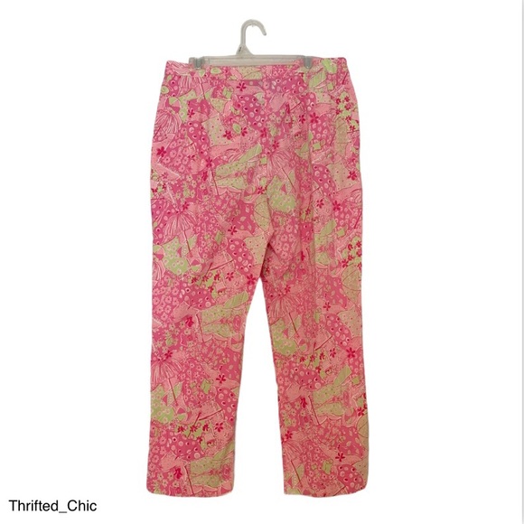 Lilly Pulitzer "Beach Blanket Bingo" Capri Pants - Picture 2 of 5